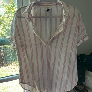 button up beachy shirt